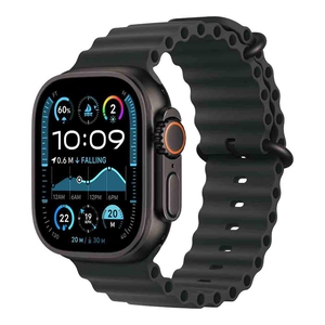 Apple Watch Ultra 2 GPS + Cellular 49 mm Black Titanium Case with Black Ocean Band Freesize