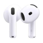 Apple AirPods 4 ​​​​​​​With USB C Charging Case (MXP63HN/A, White)