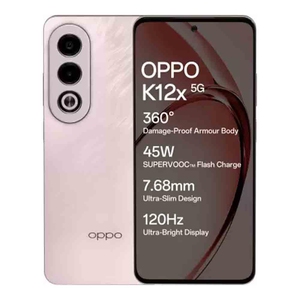 OPPO K12x 5G (8 GB RAM, 256 GB ROM, Feather Pink)