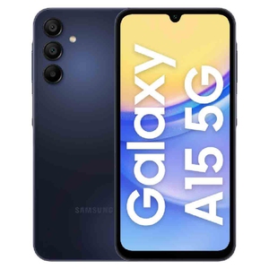 SAMSUNG Galaxy A15 5G (6 GB RAM, 128 GB ROM, Blue Black)