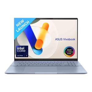 ASUS Vivobook S Intel Evo Core Ultra 7 155H -(16 GB | 1TB SSD | Windows 11 Home) (16 inch) Backlit Keyboard (S5606MA-MX751WS, Mist Blue)
